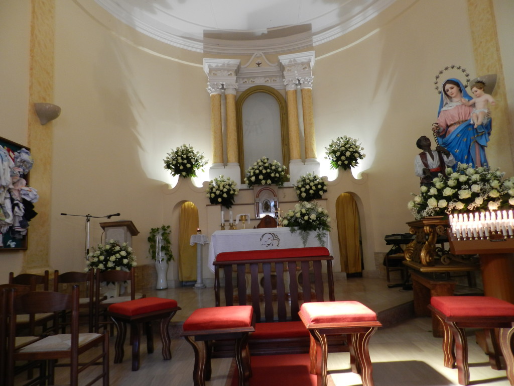 interno chiesa matrimonio